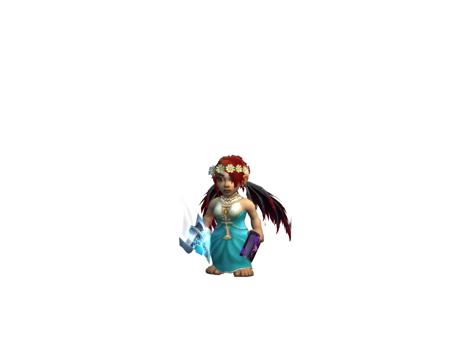 Mageforever 3D character render