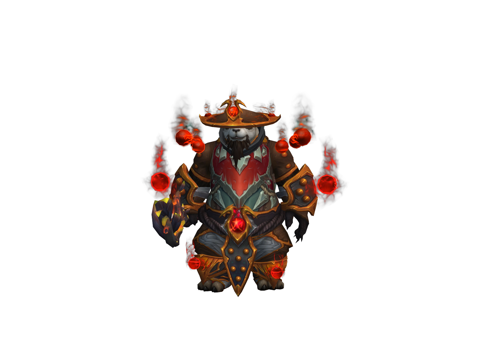 Shifiou 3D character render