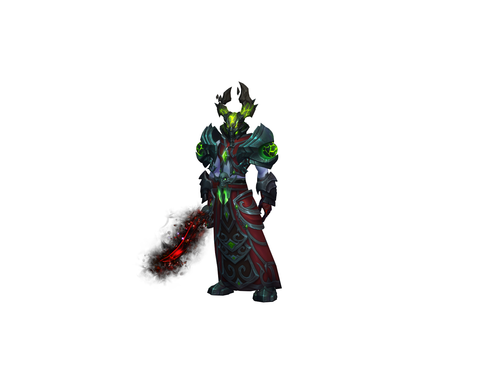 Zérion 3D character render