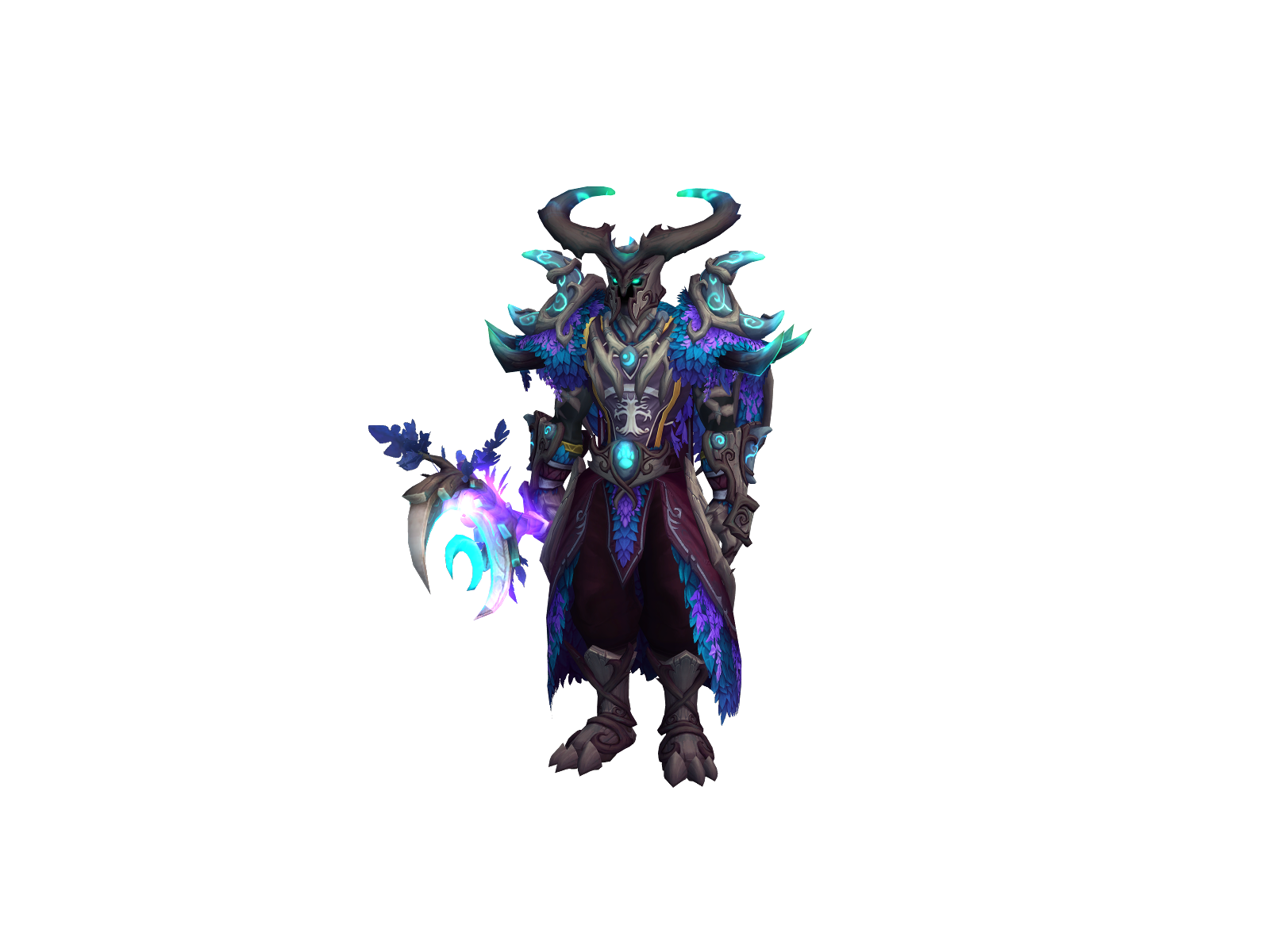 Druídmasters 3D character render