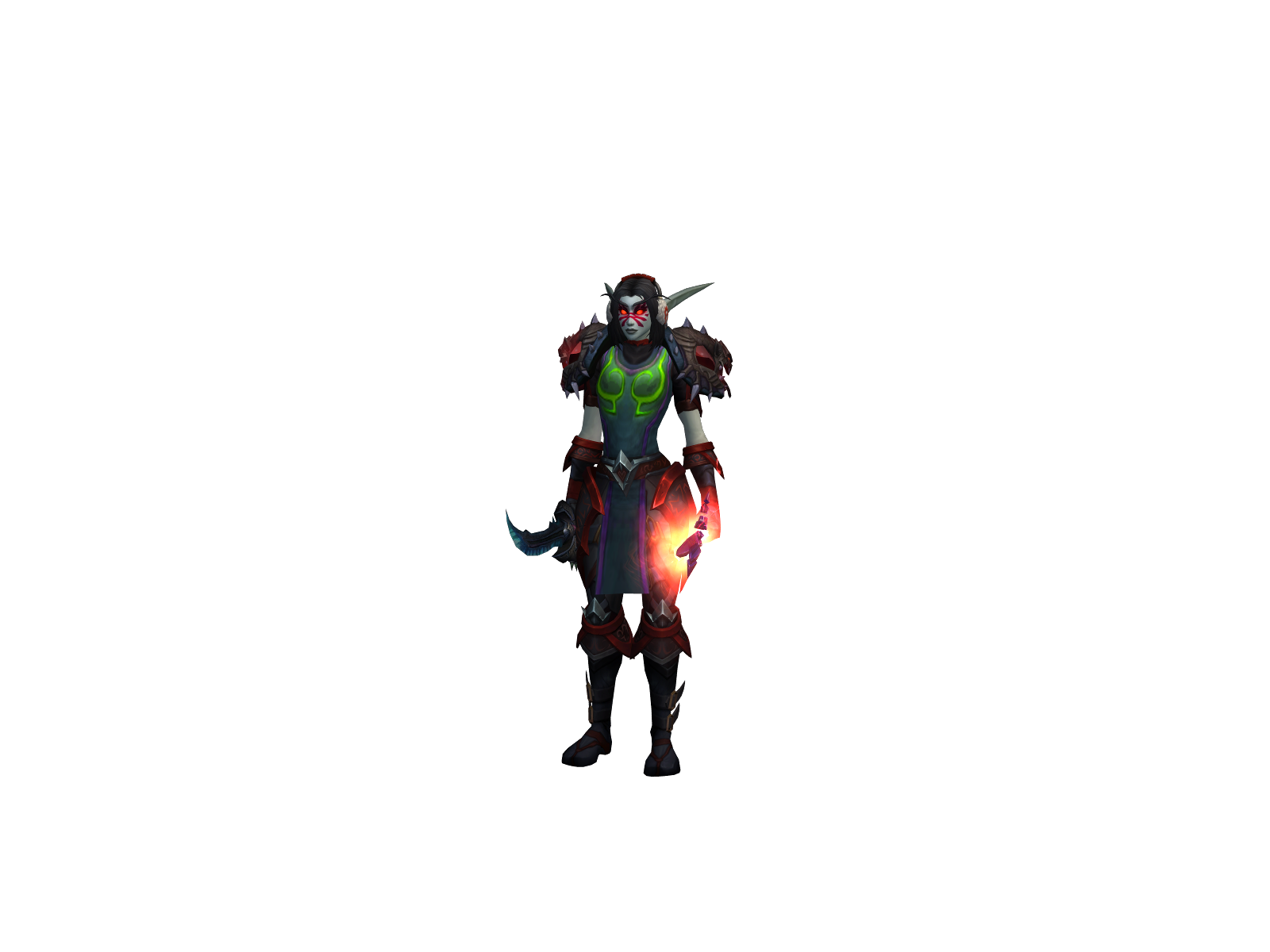 Vñhll 3D character render