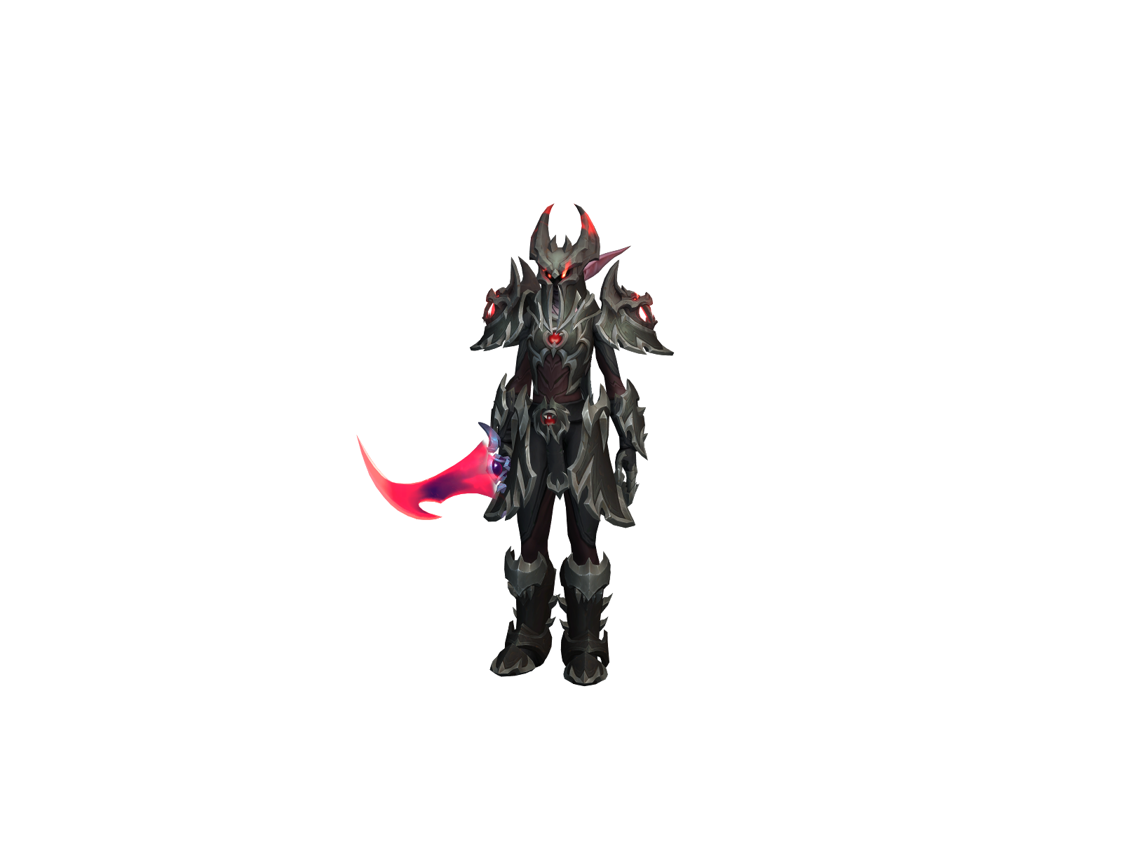 Niennædk 3D character render