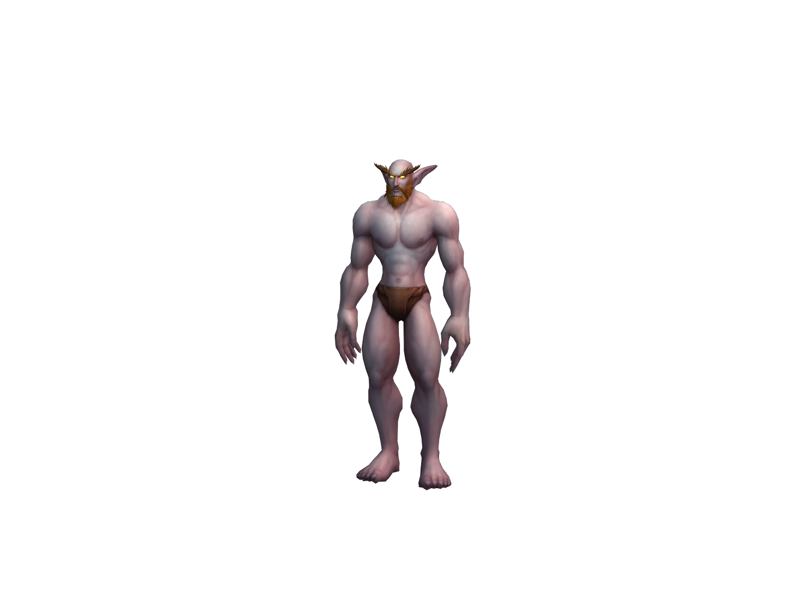 Mamezon 3D character render