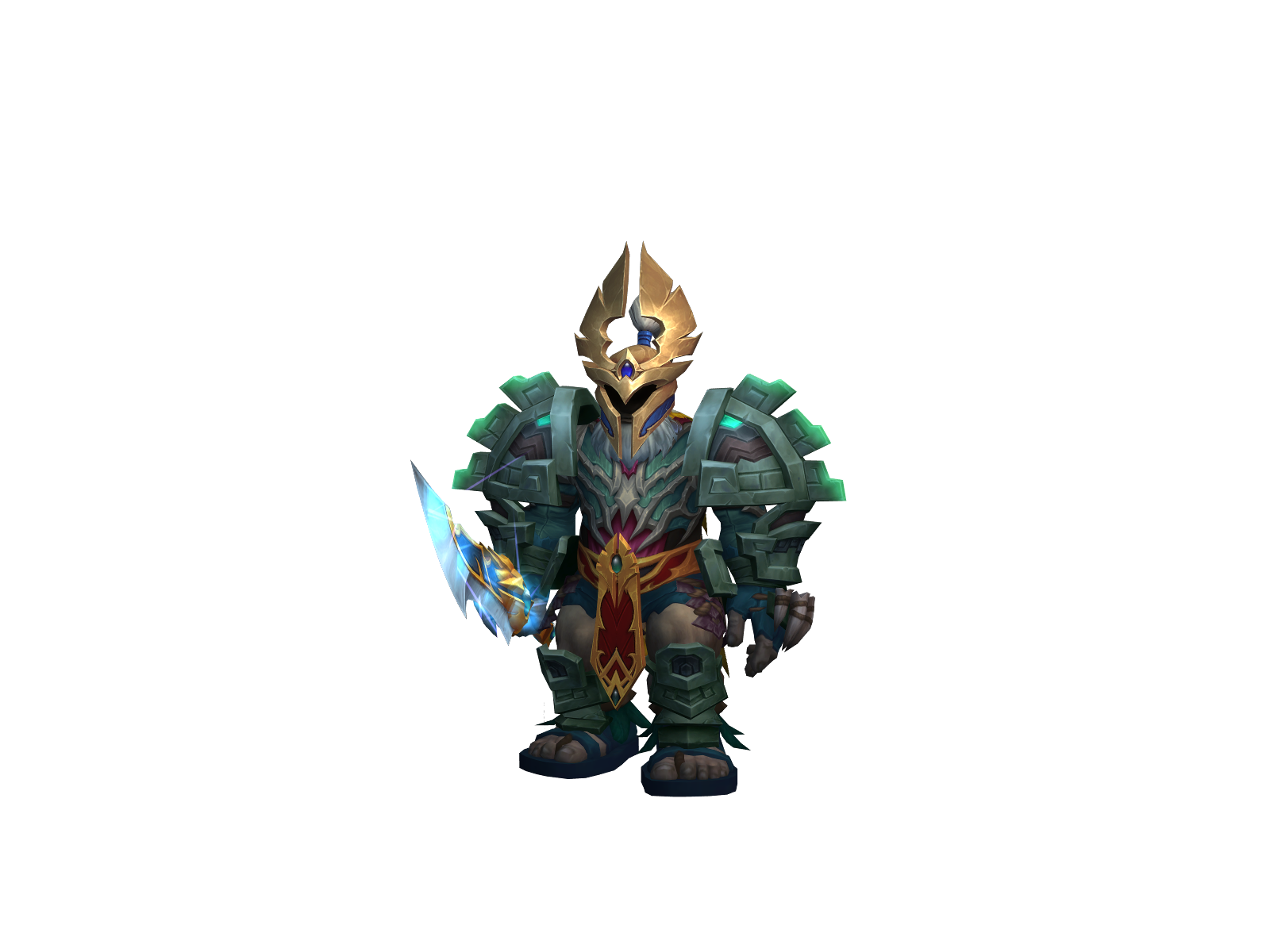 Dedfarquaad 3D character render