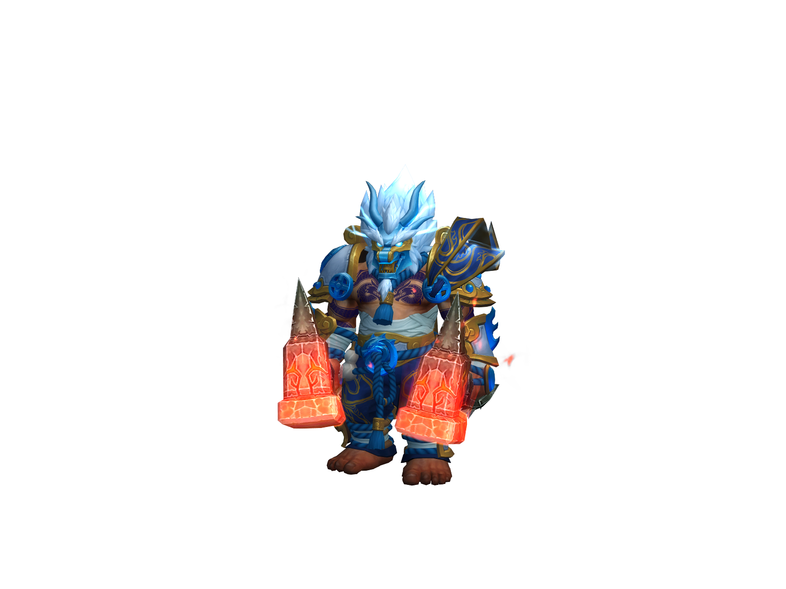 Utheroy 3D character render