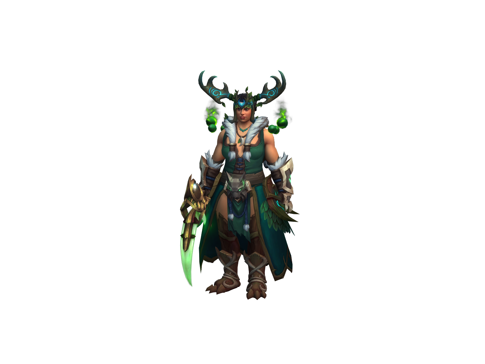 Deddie 3D character render