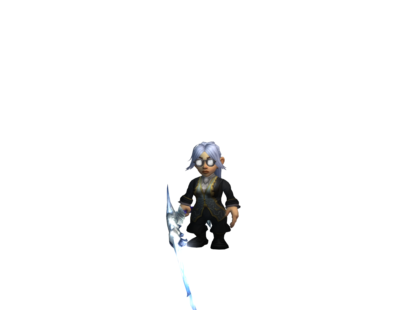 Funkycurse 3D character render