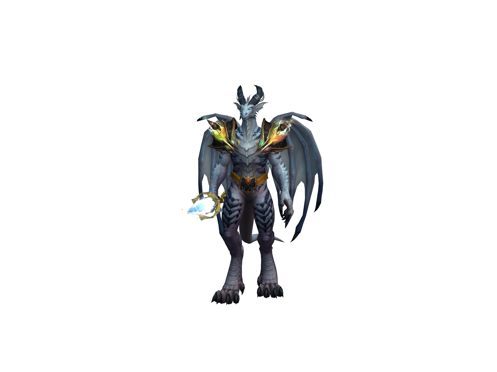 Agrail 3D character render