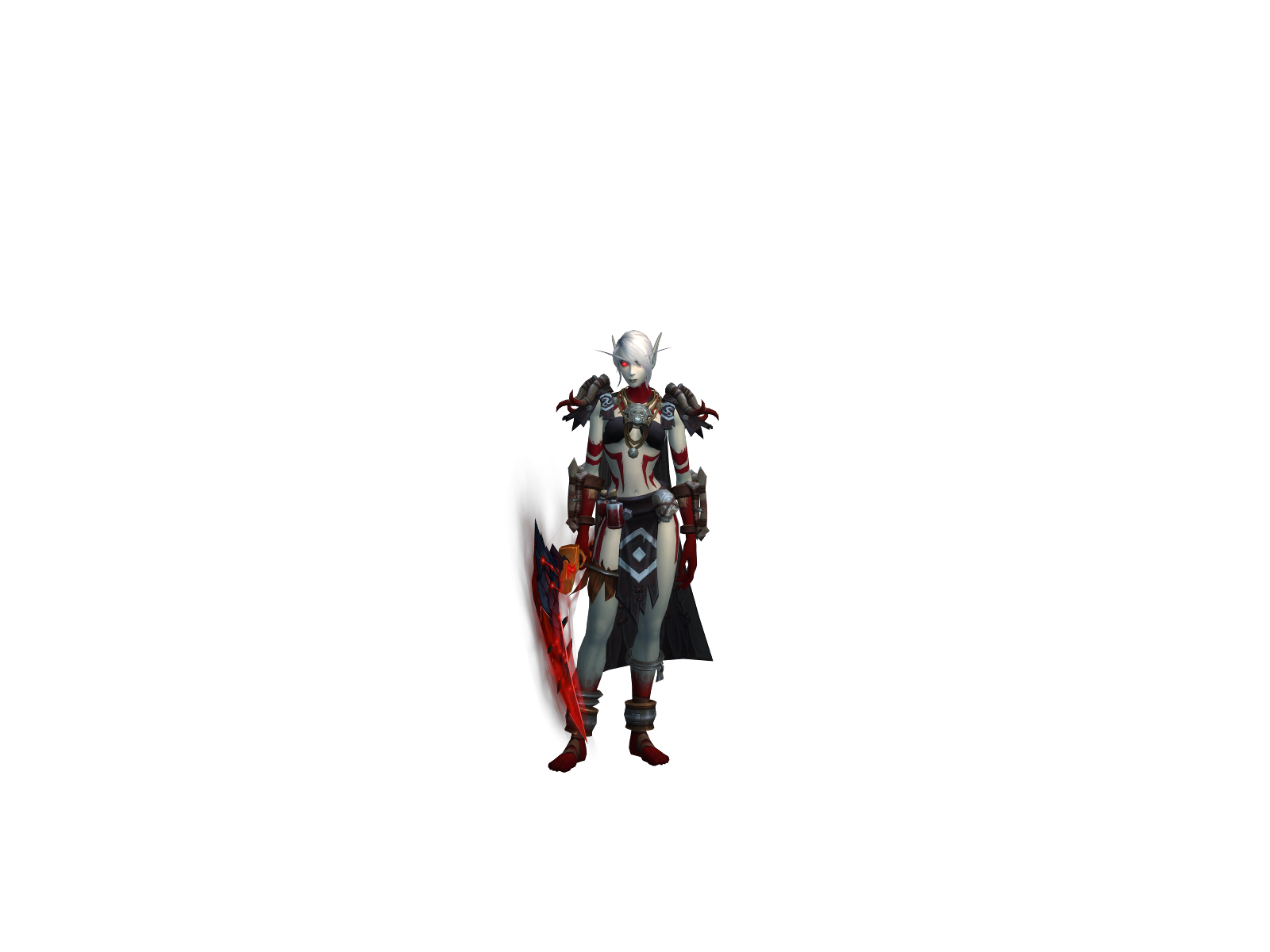 Nylaenaa 3D character render
