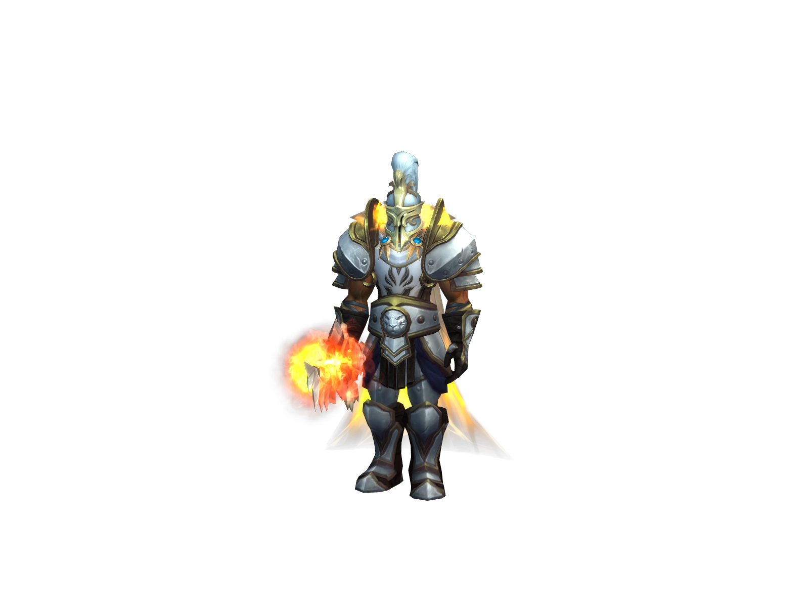 Praeliator 3D character render