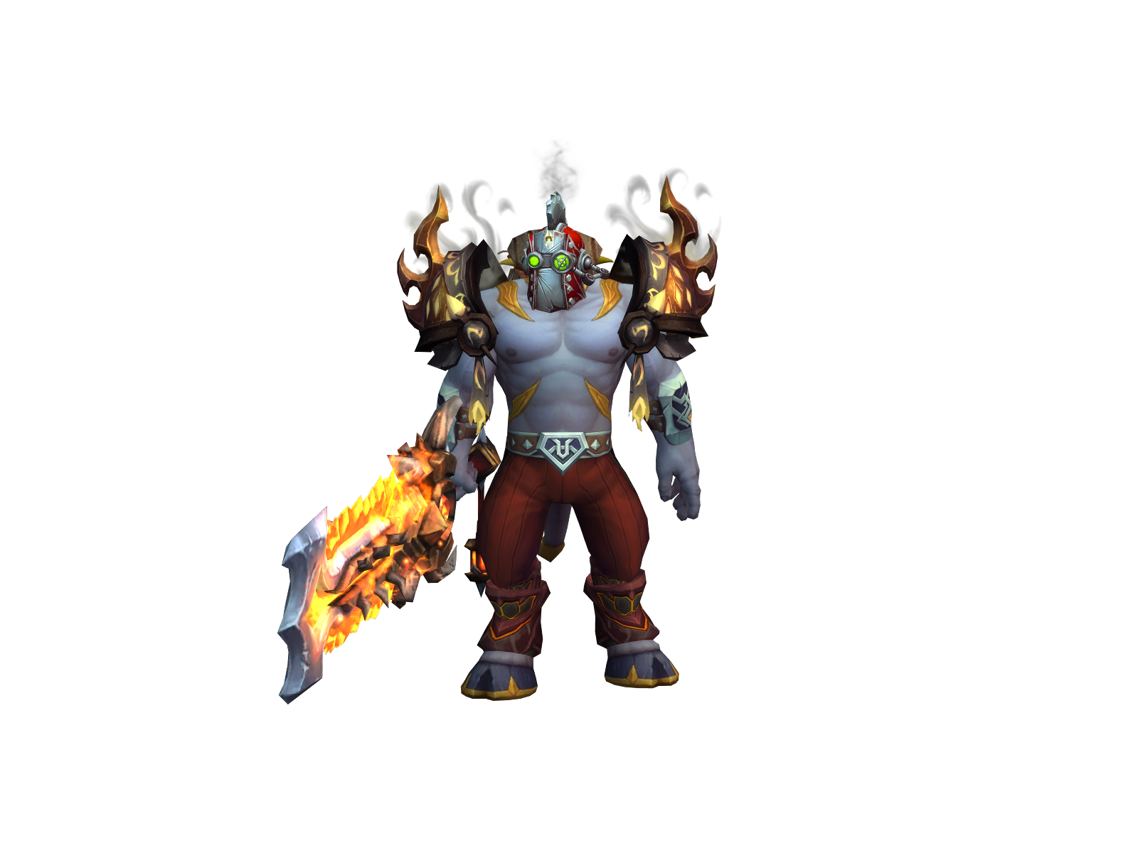 Holyloops 3D character render