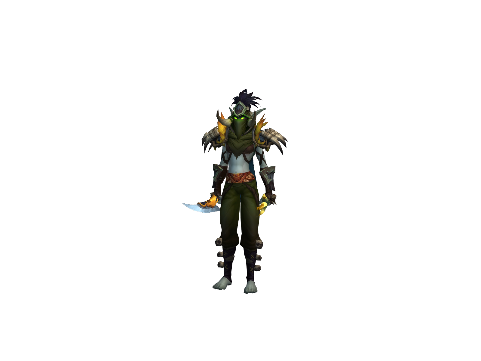 Isaba 3D character render
