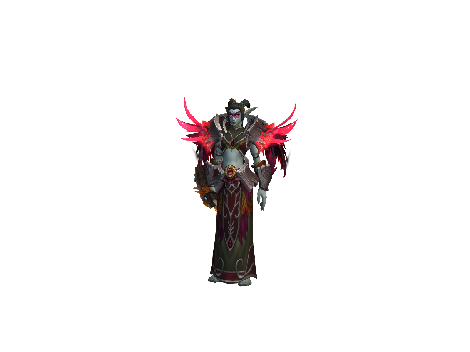 Fogori 3D character render