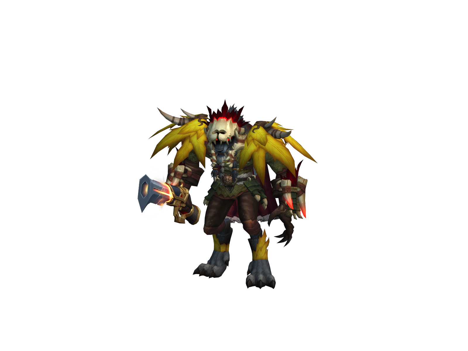 Chinmachin 3D character render