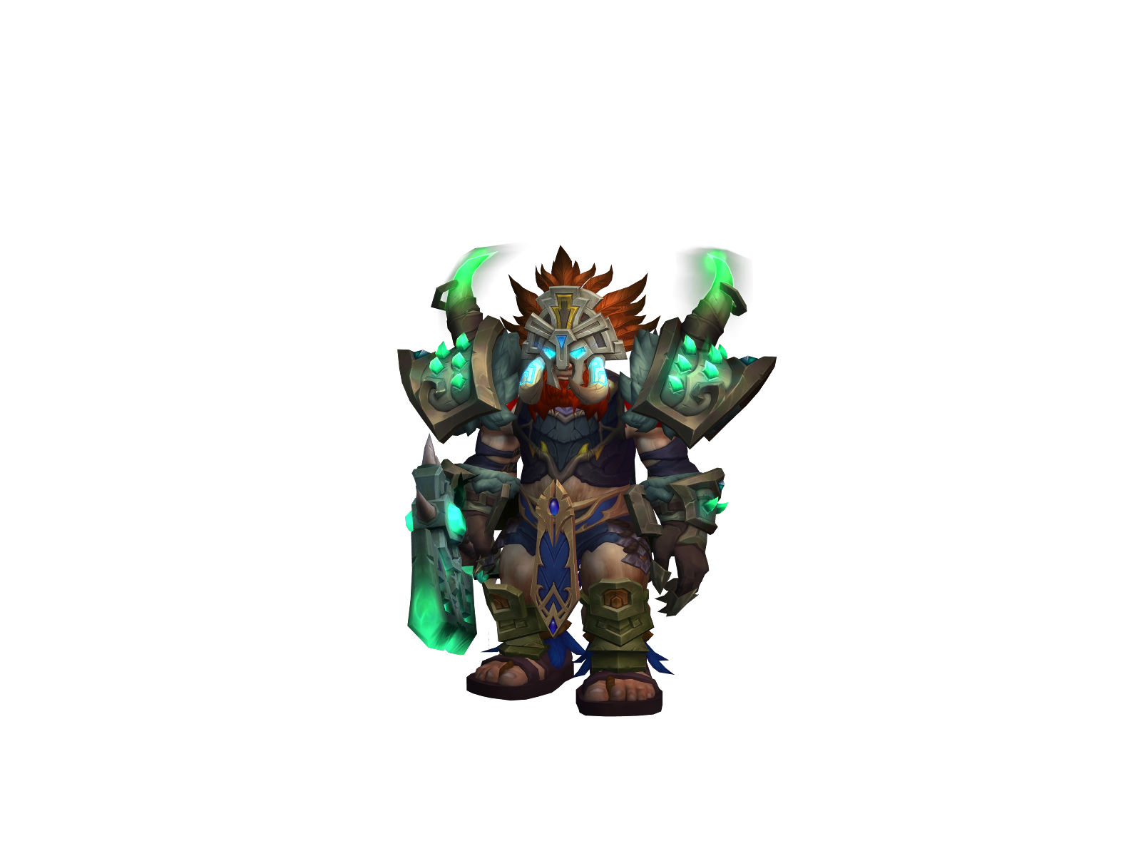 Hellcharter 3D character render