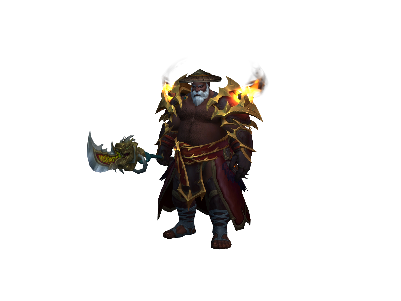 Machudk 3D character render