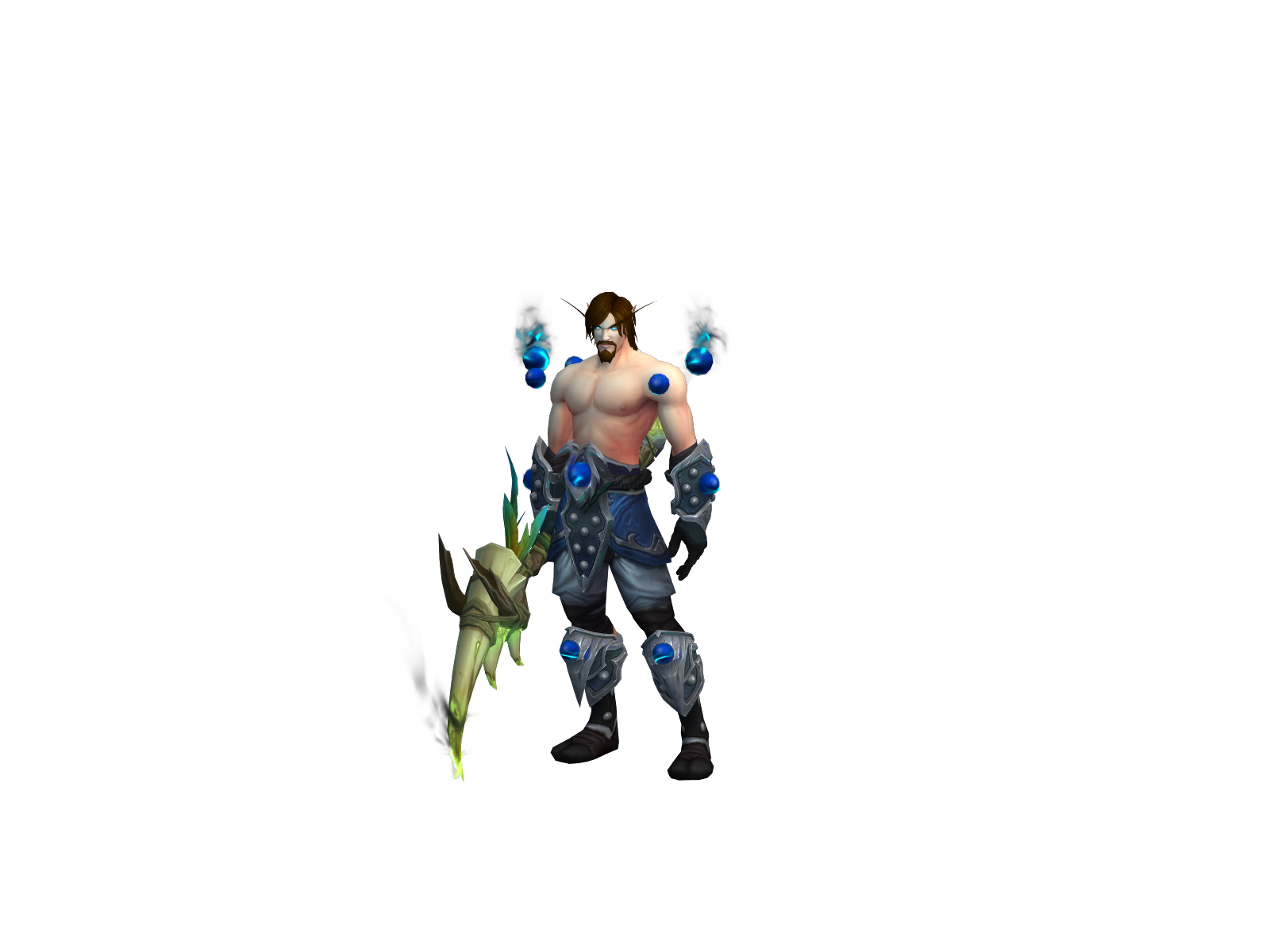 Rachez 3D character render