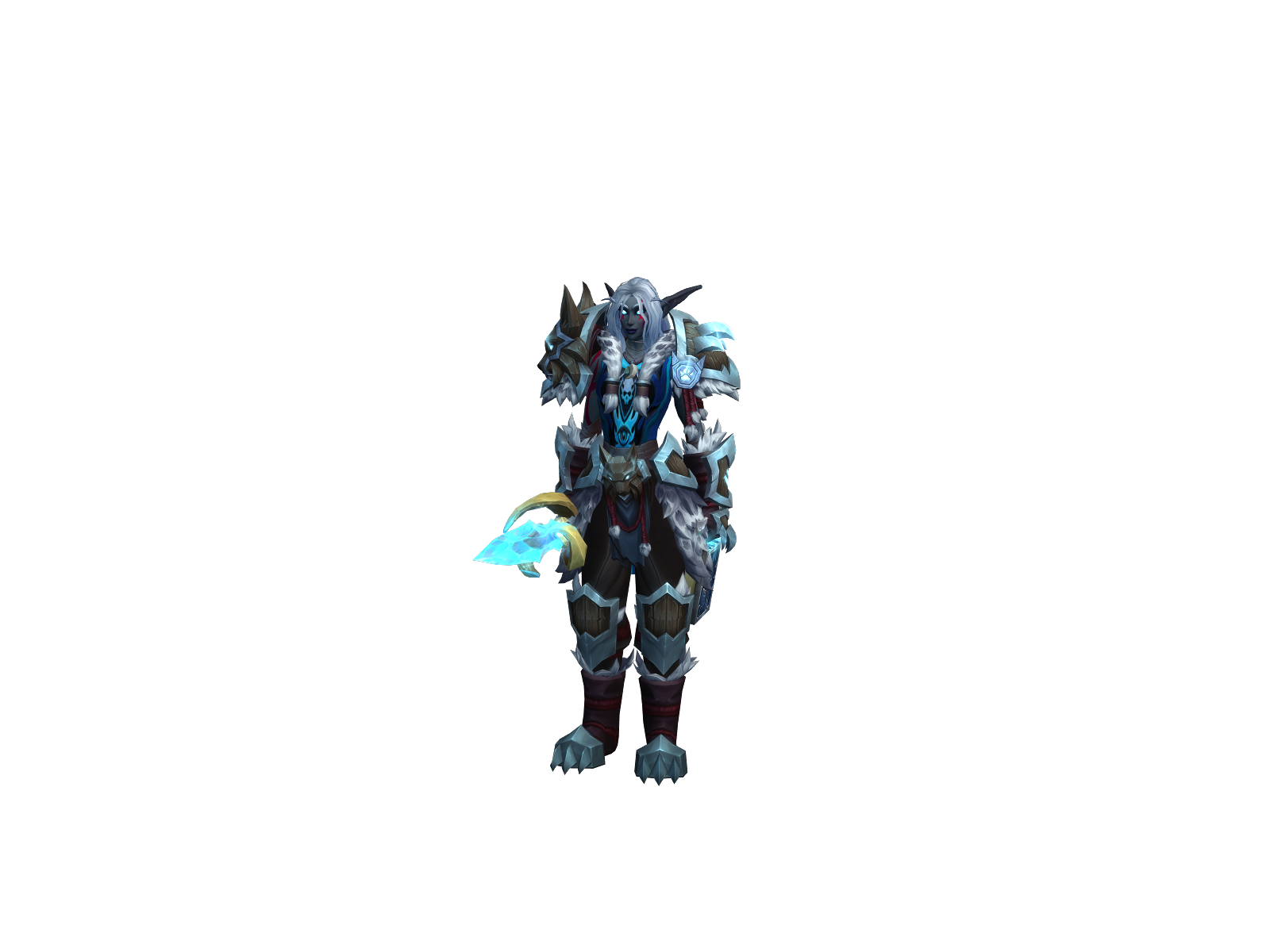 Seraphinee 3D character render