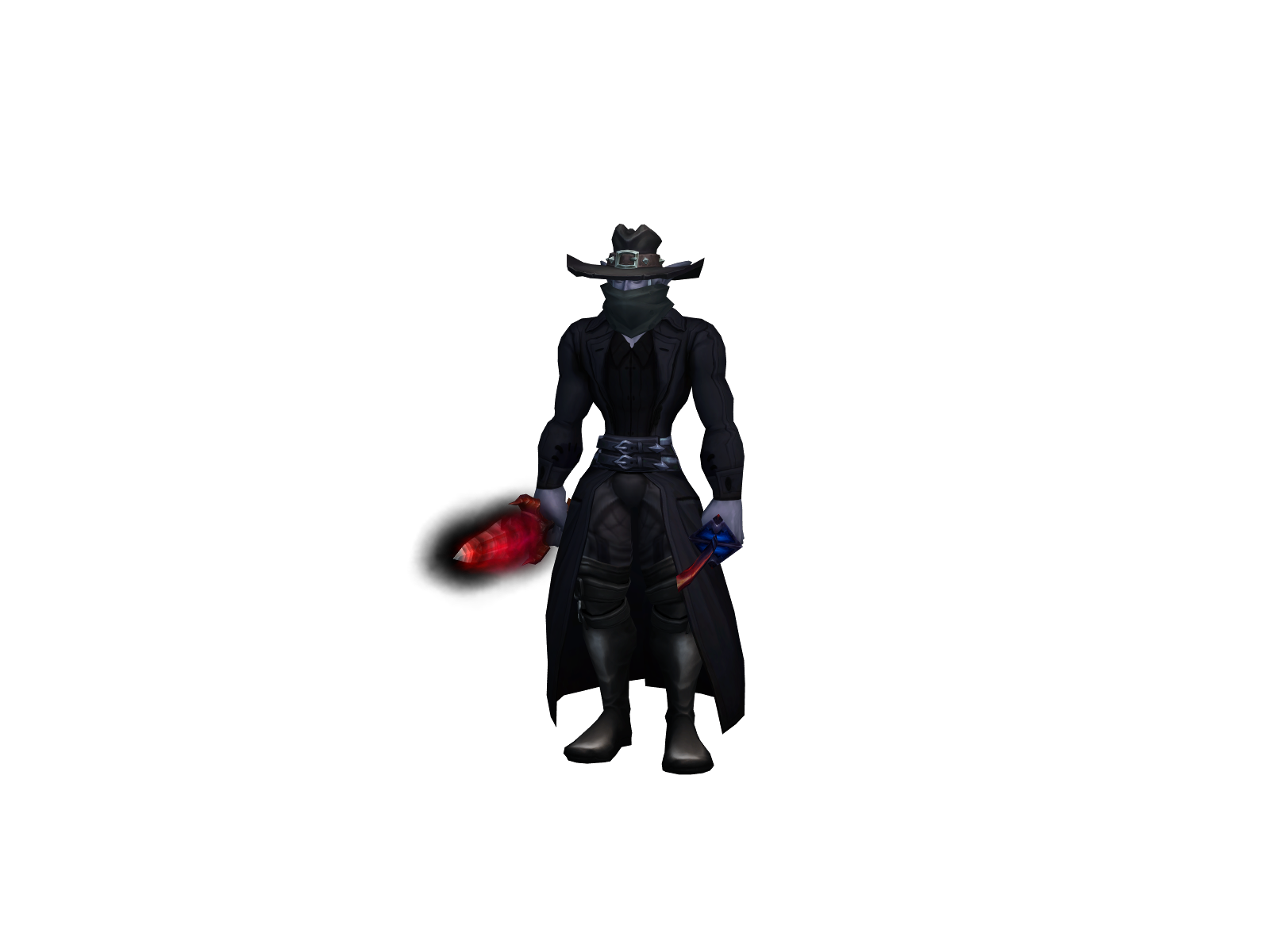 Rauj 3D character render