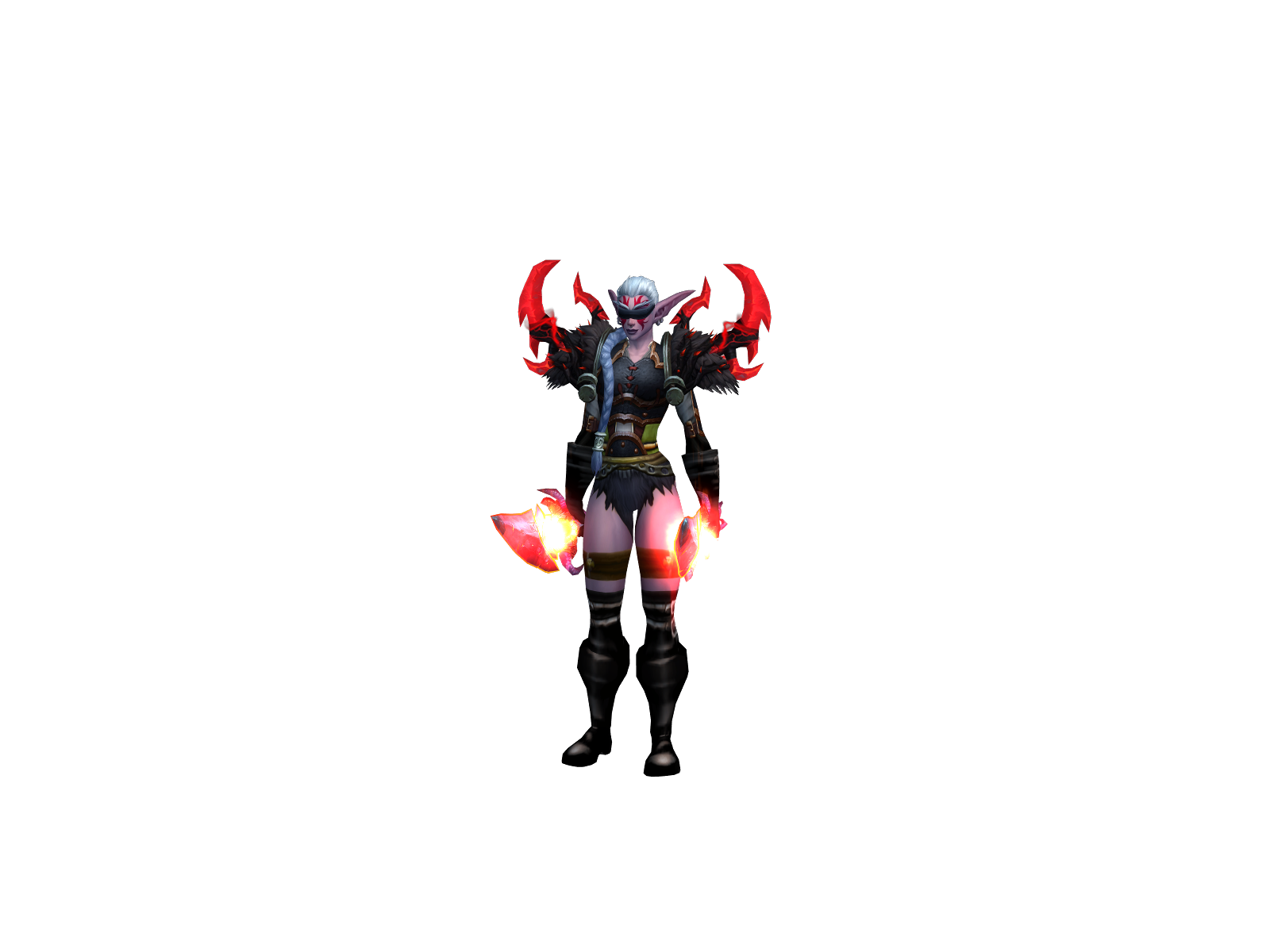 Grihbane 3D character render