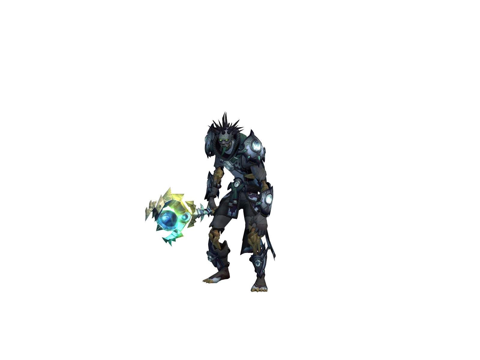 Cagehealer 3D character render