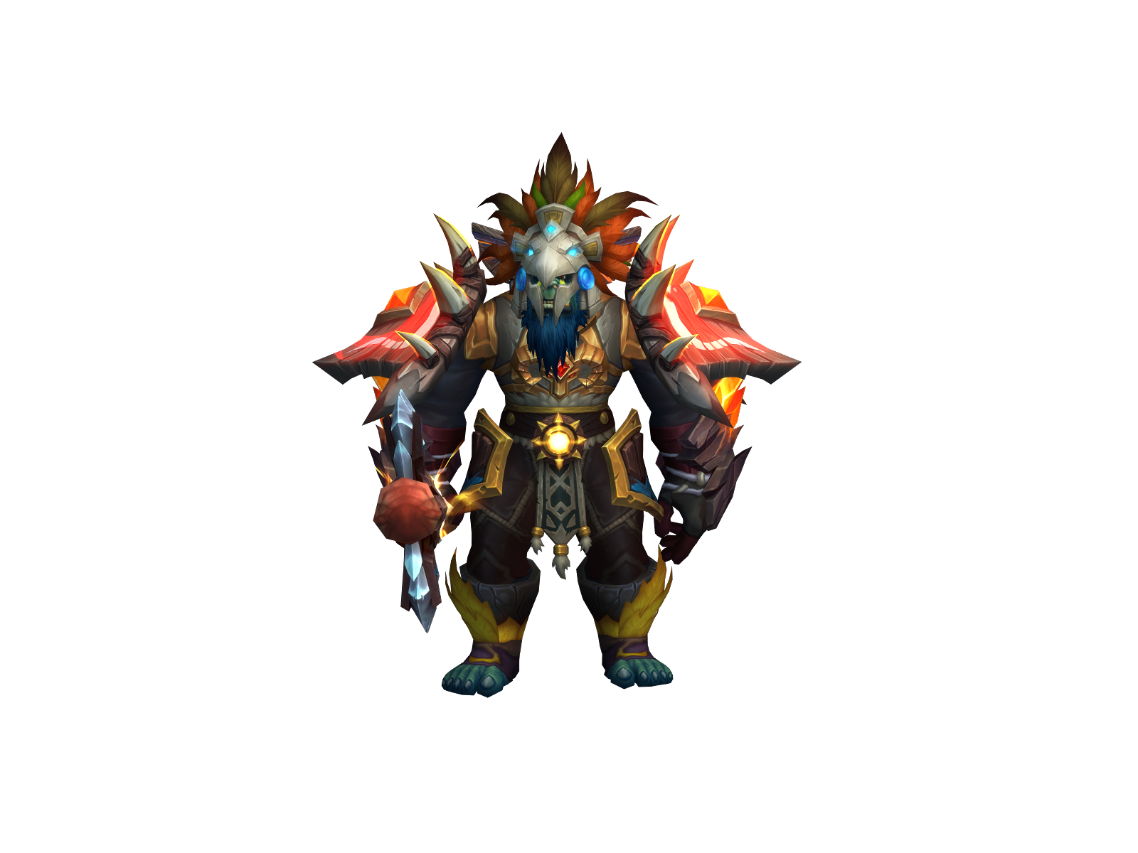 Bishib 3D character render