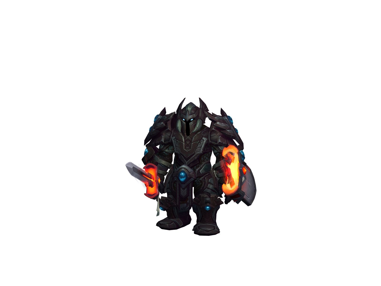 Semineutral 3D character render