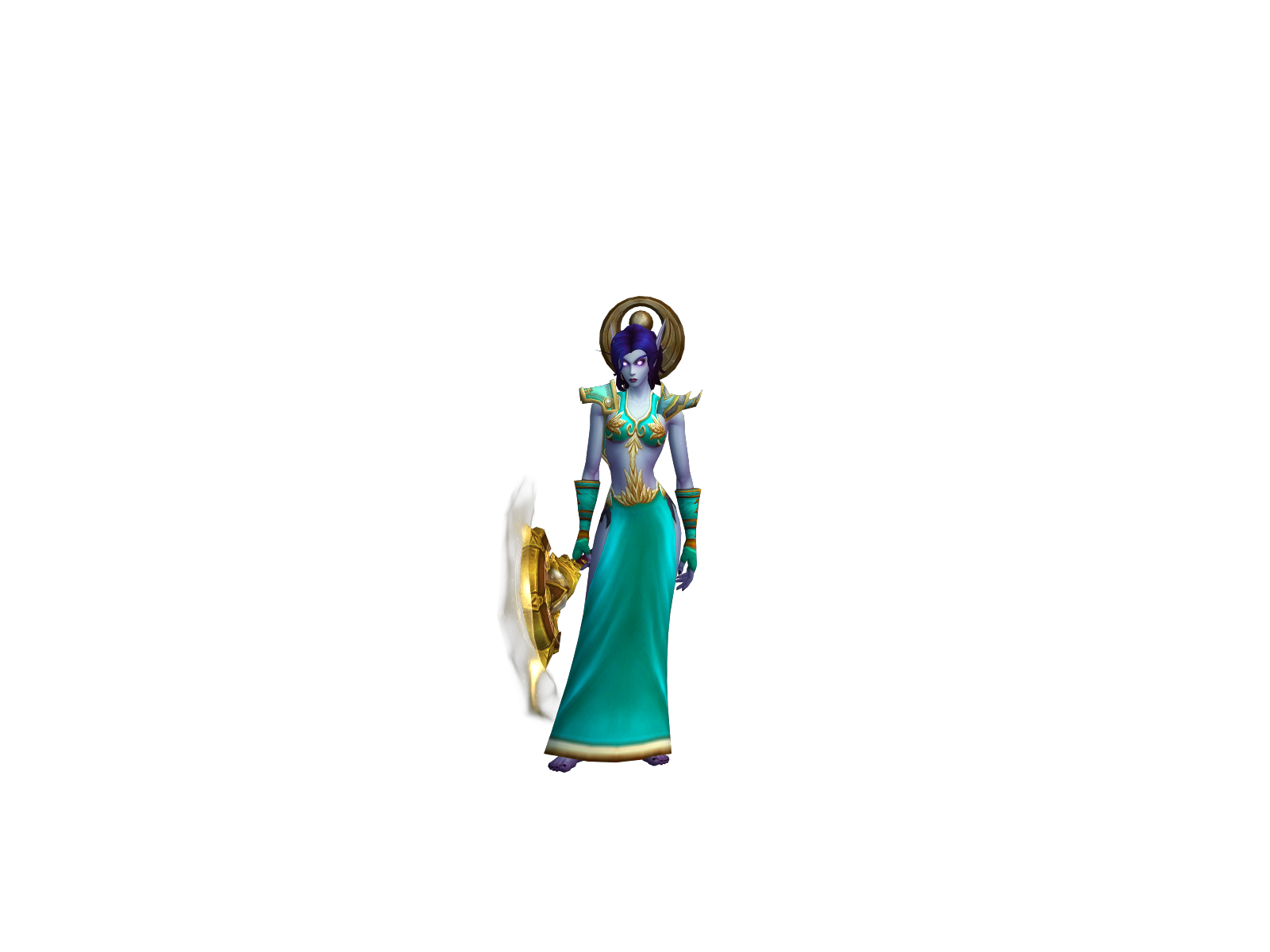 Vegonia 3D character render