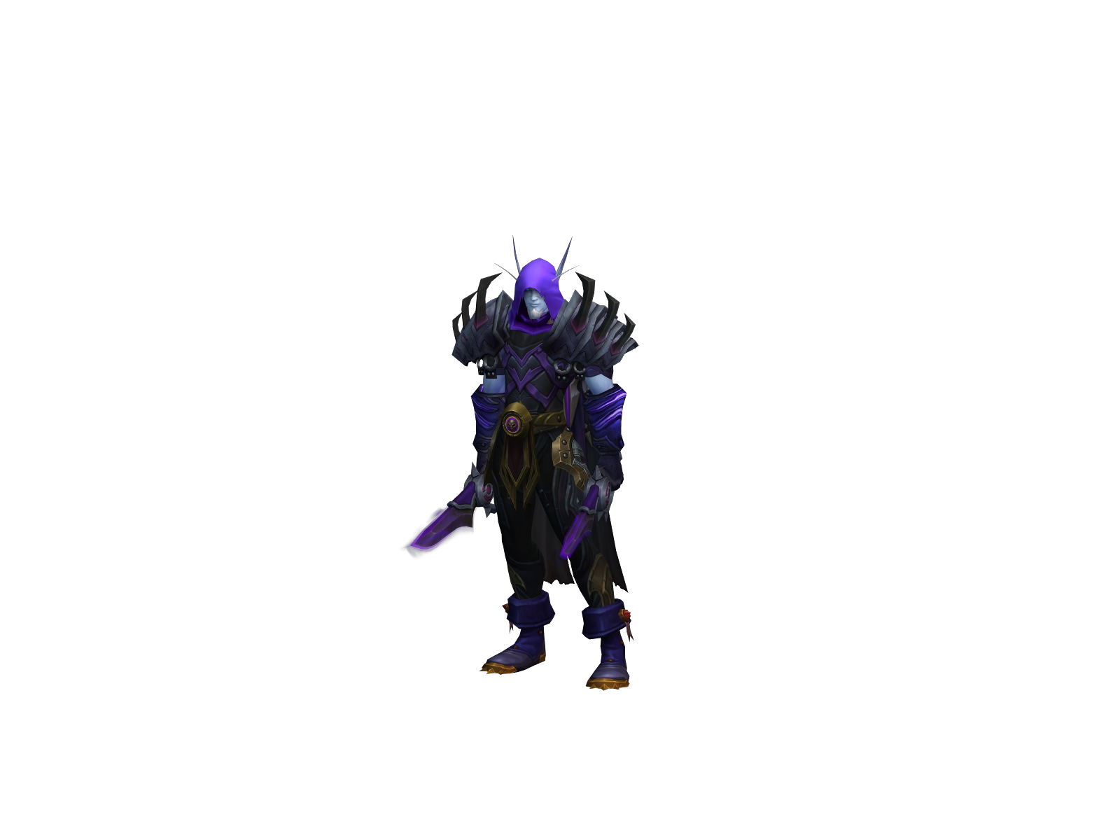 Izrog 3D character render
