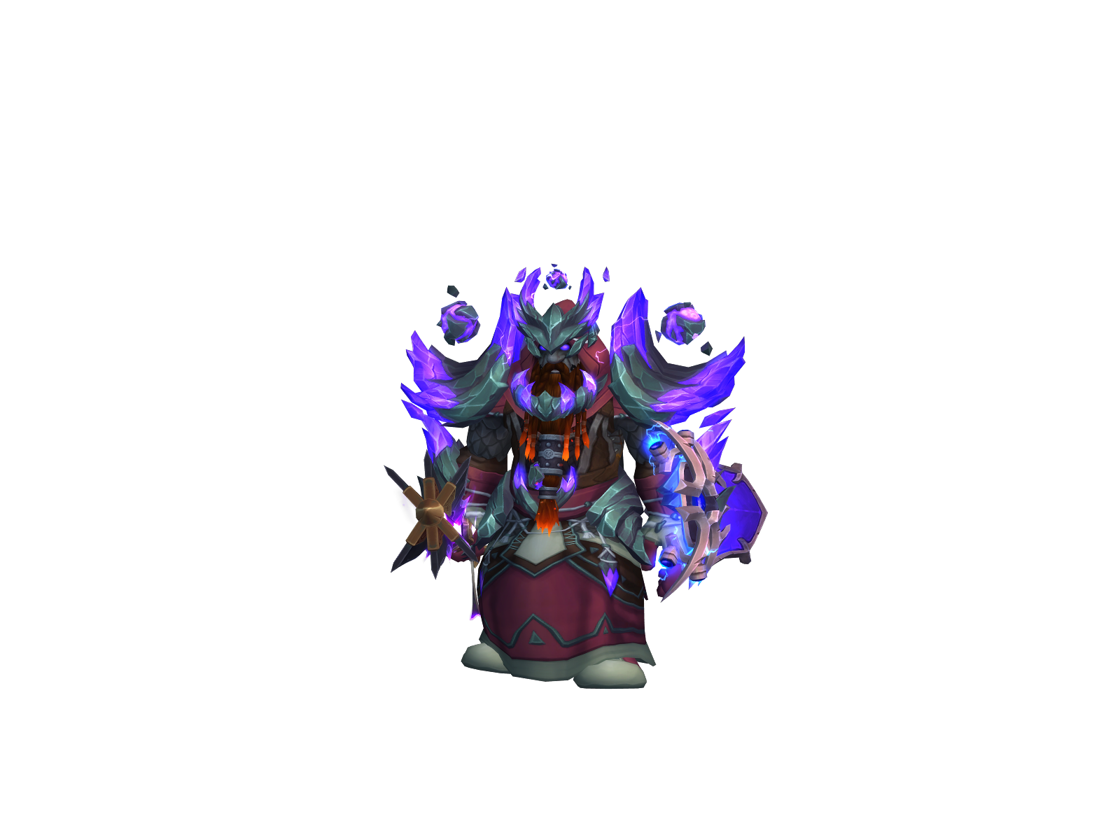 Temurleng 3D character render