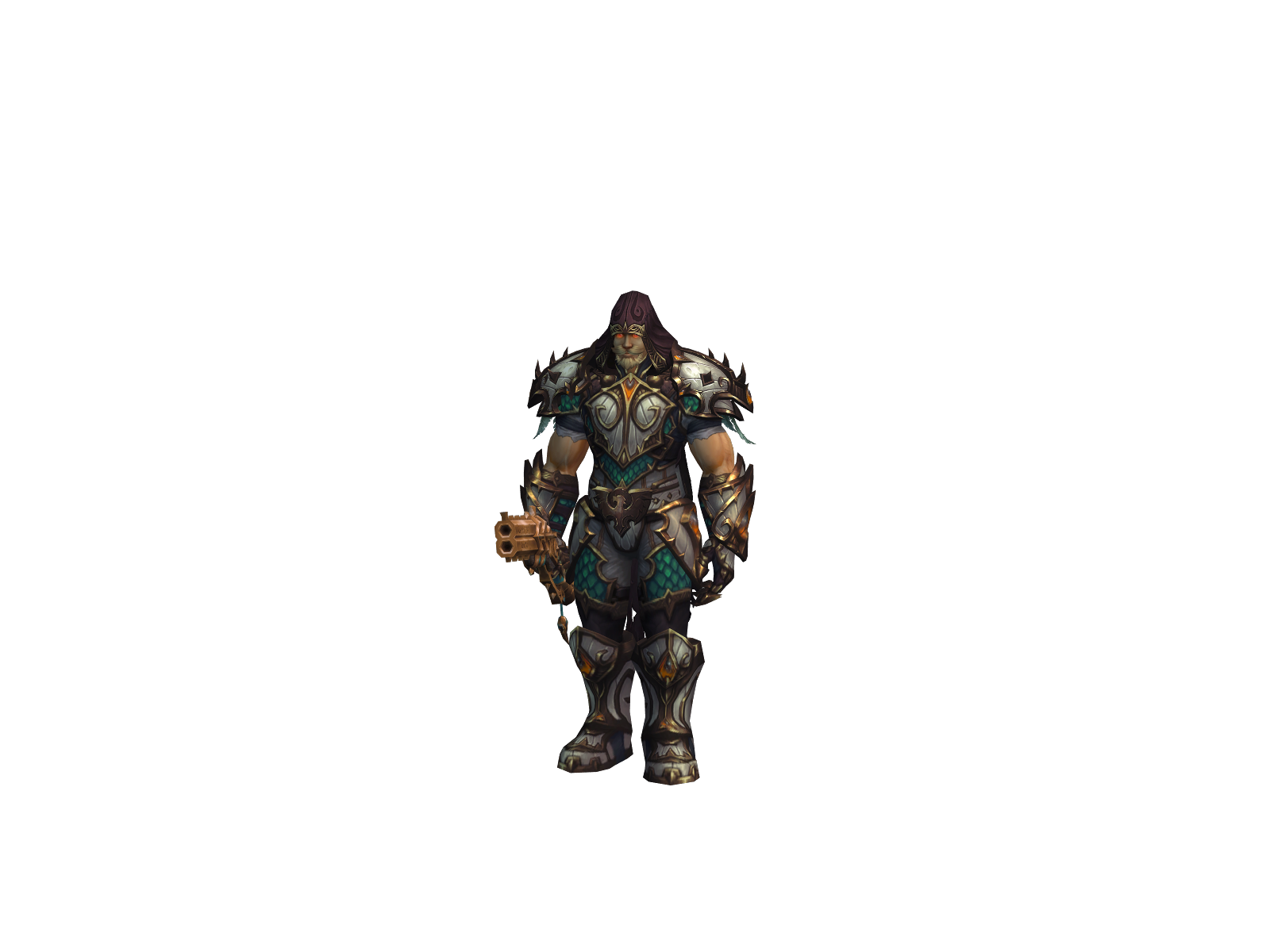 Atisz 3D character render