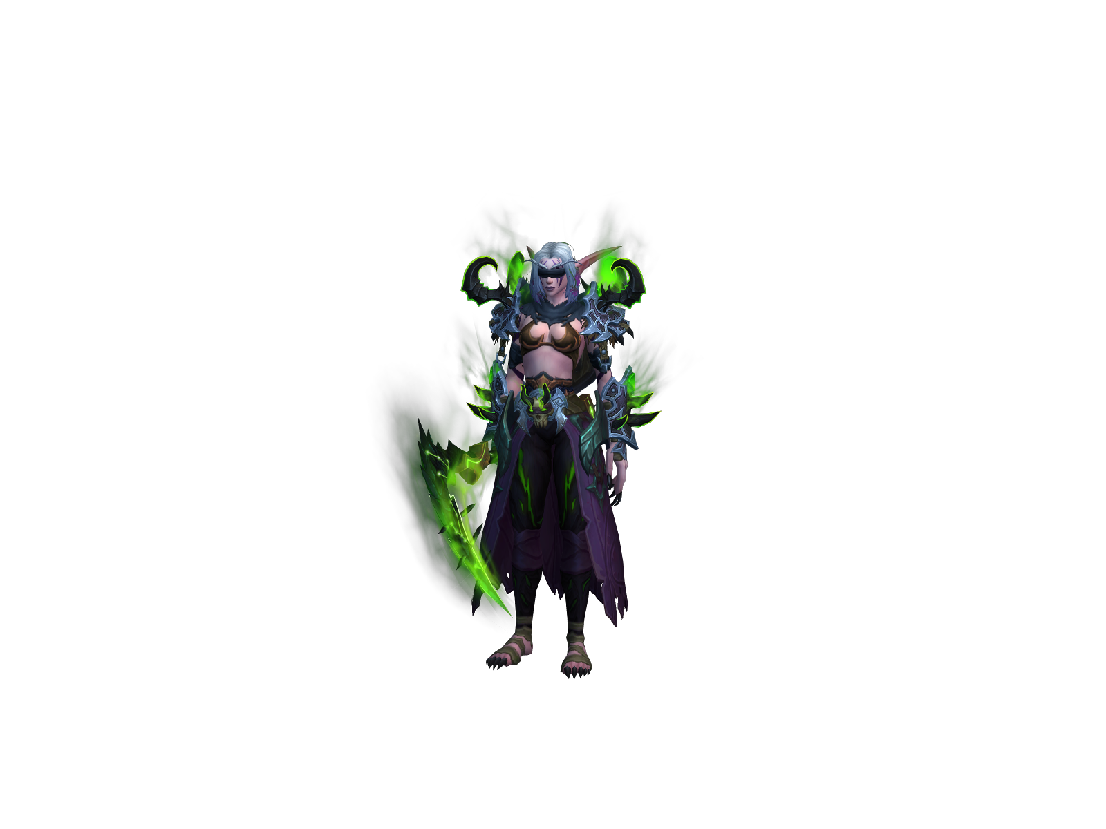 Aaysel 3D character render