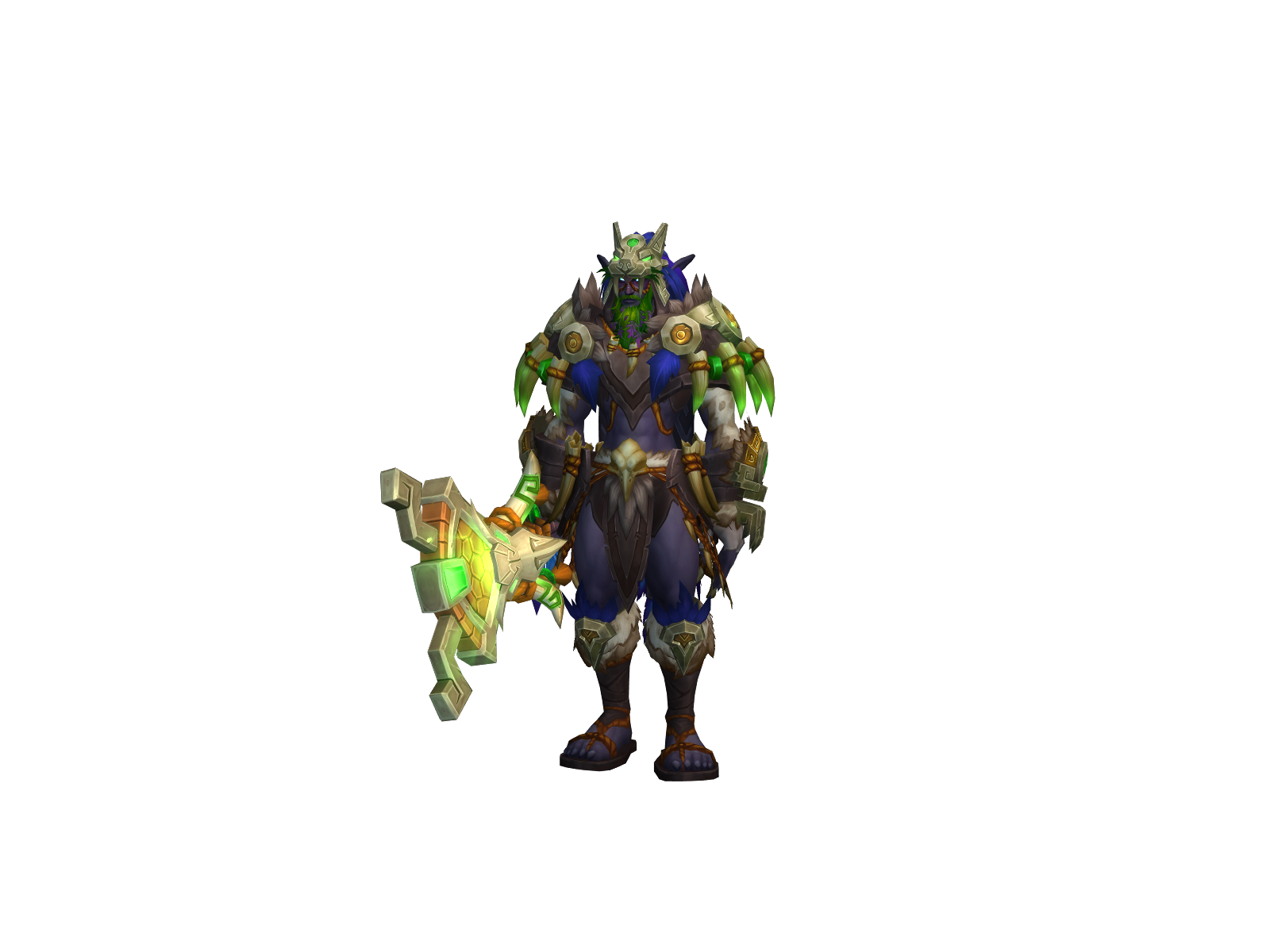 Mewfassa 3D character render