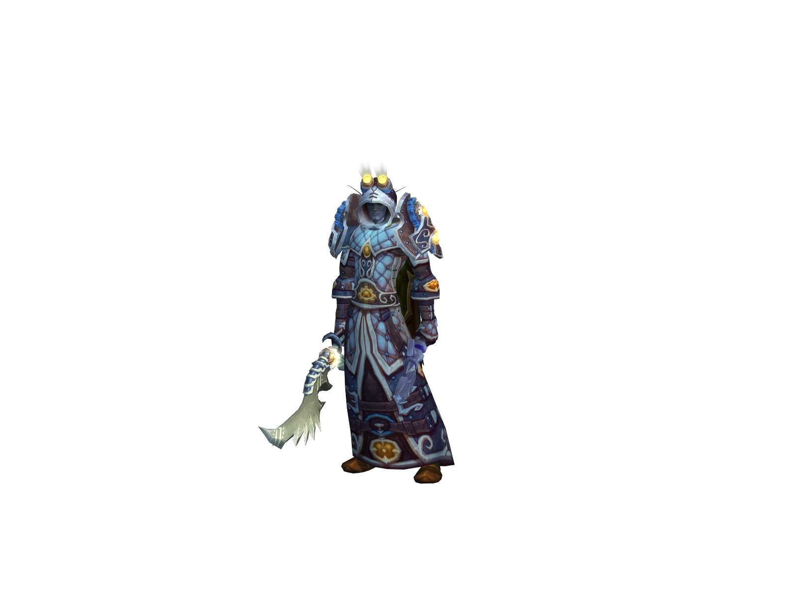 Frostbot 3D character render