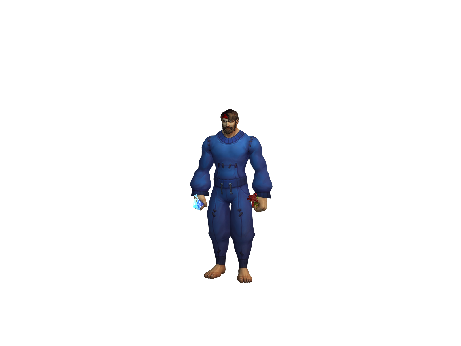 Ustabilge 3D character render