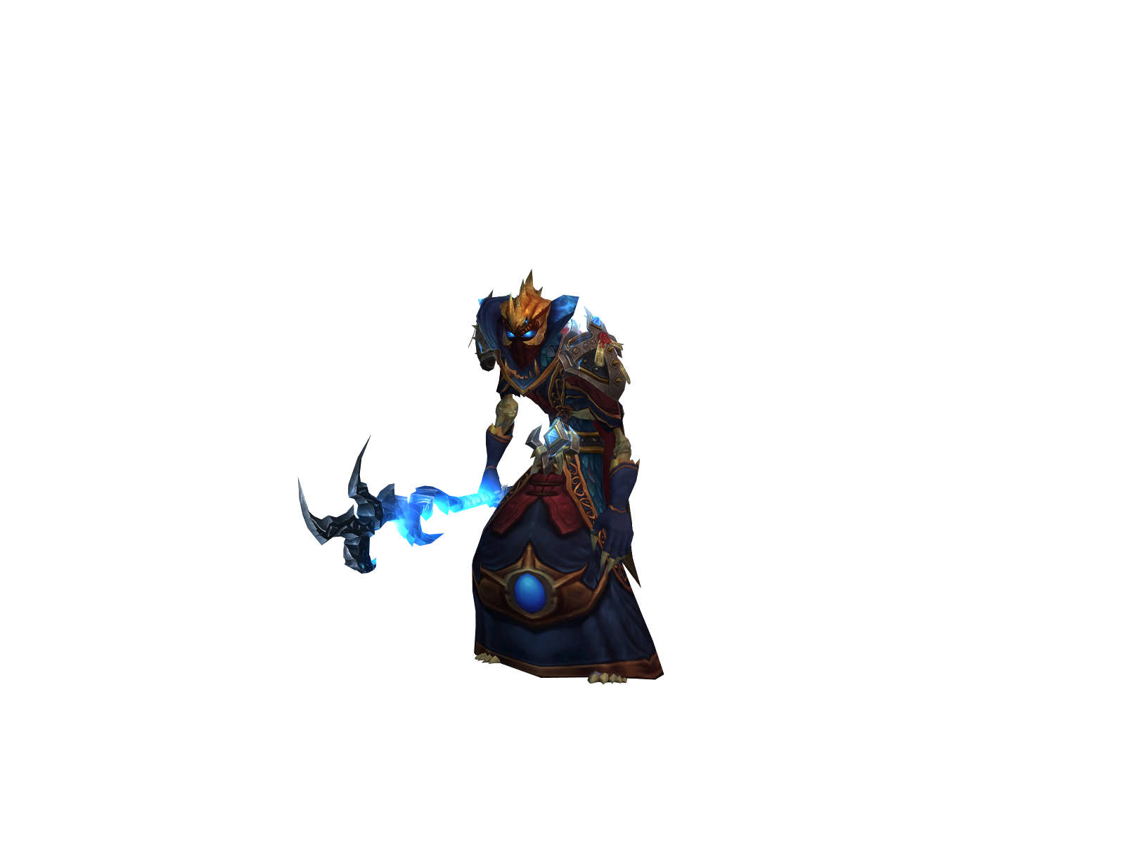 Rakua 3D character render