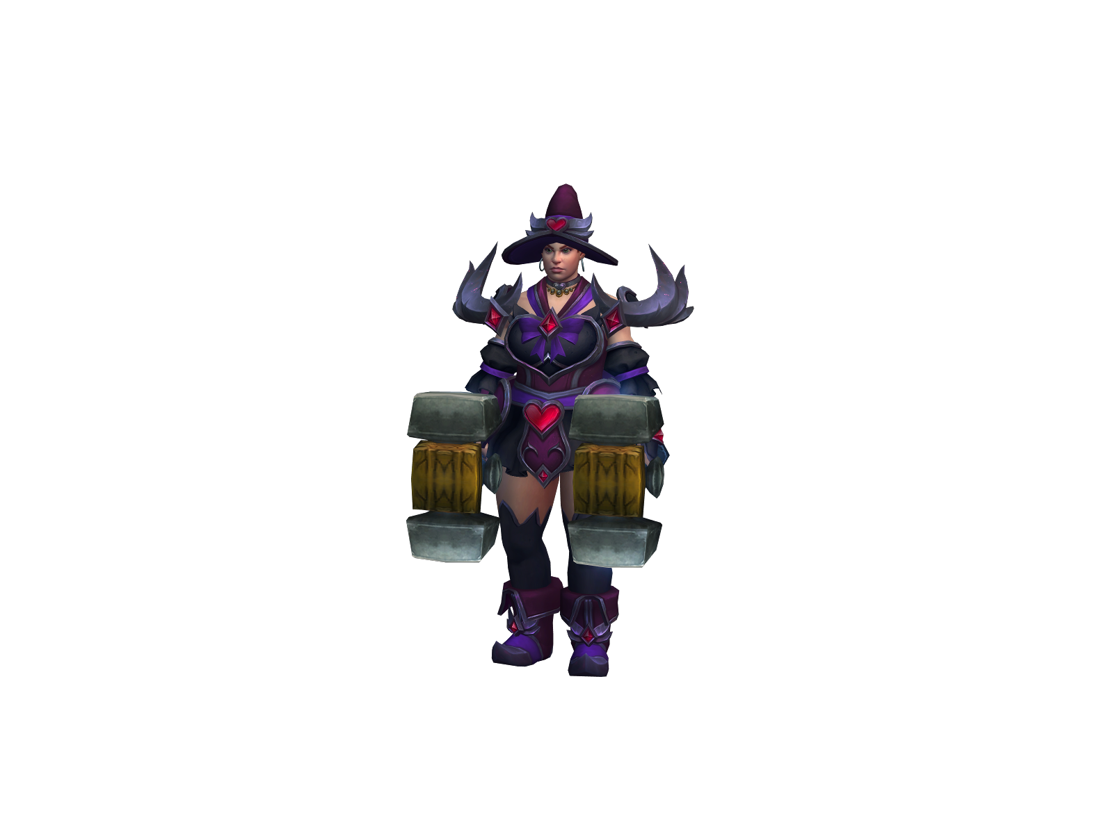 Fánney 3D character render