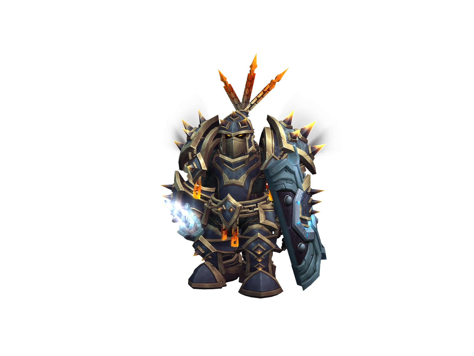 Oriador 3D character render