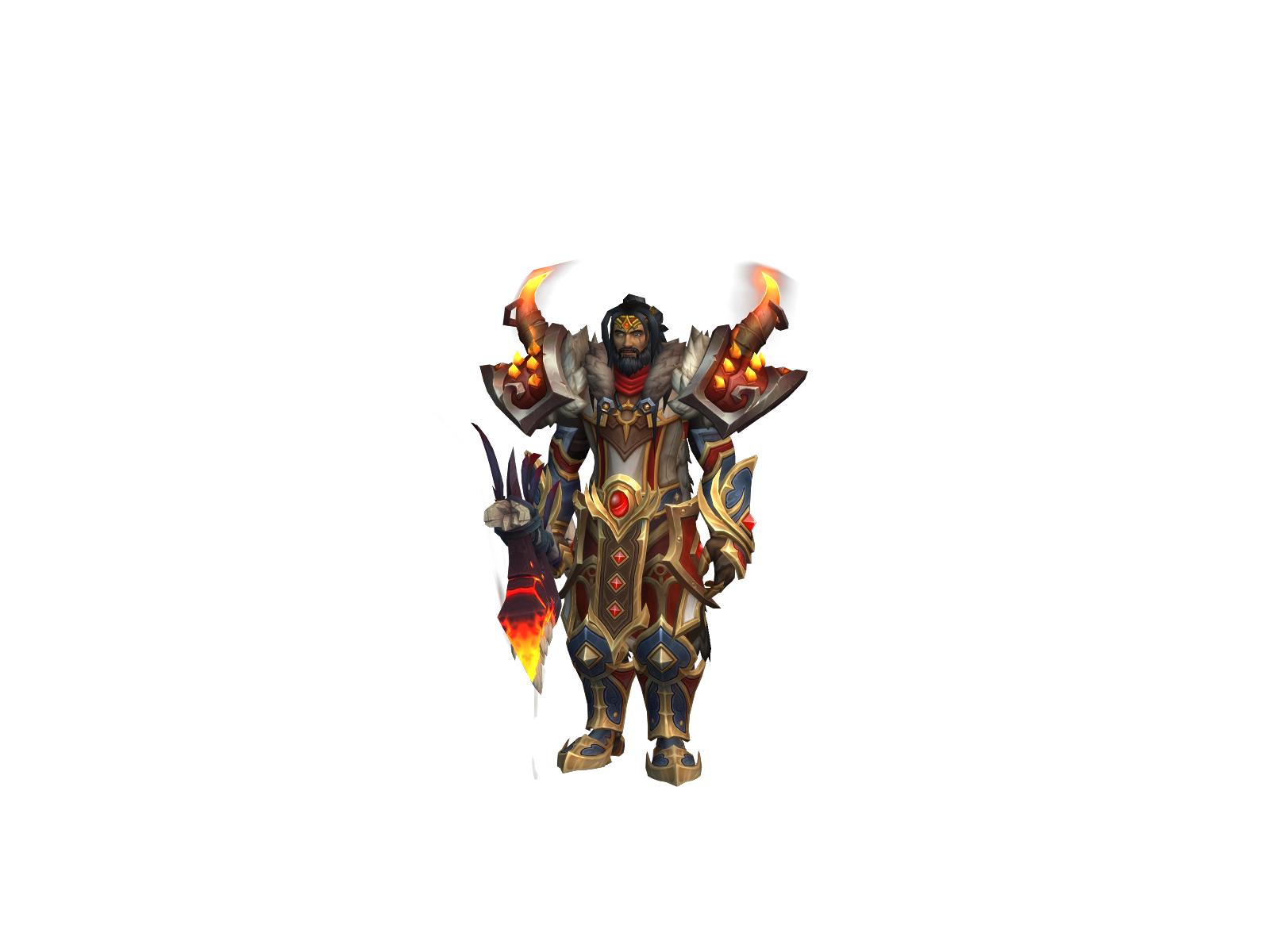 Trygôn 3D character render