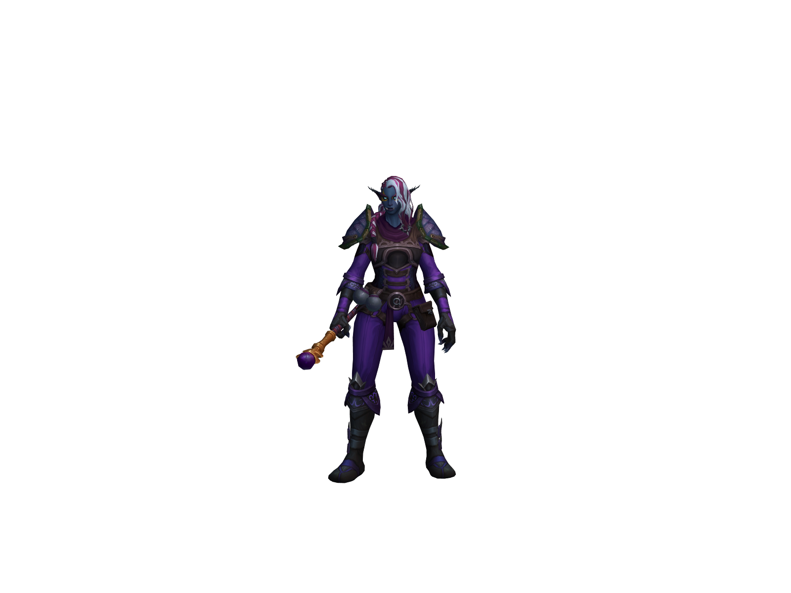 Ojian 3D character render