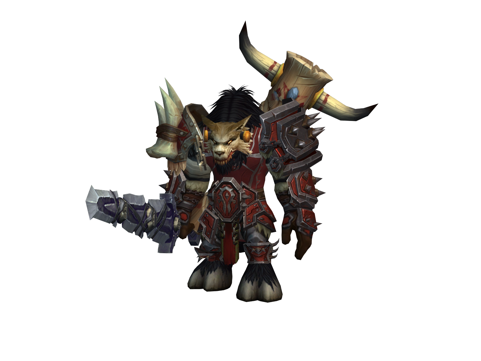 Ghulbain 3D character render