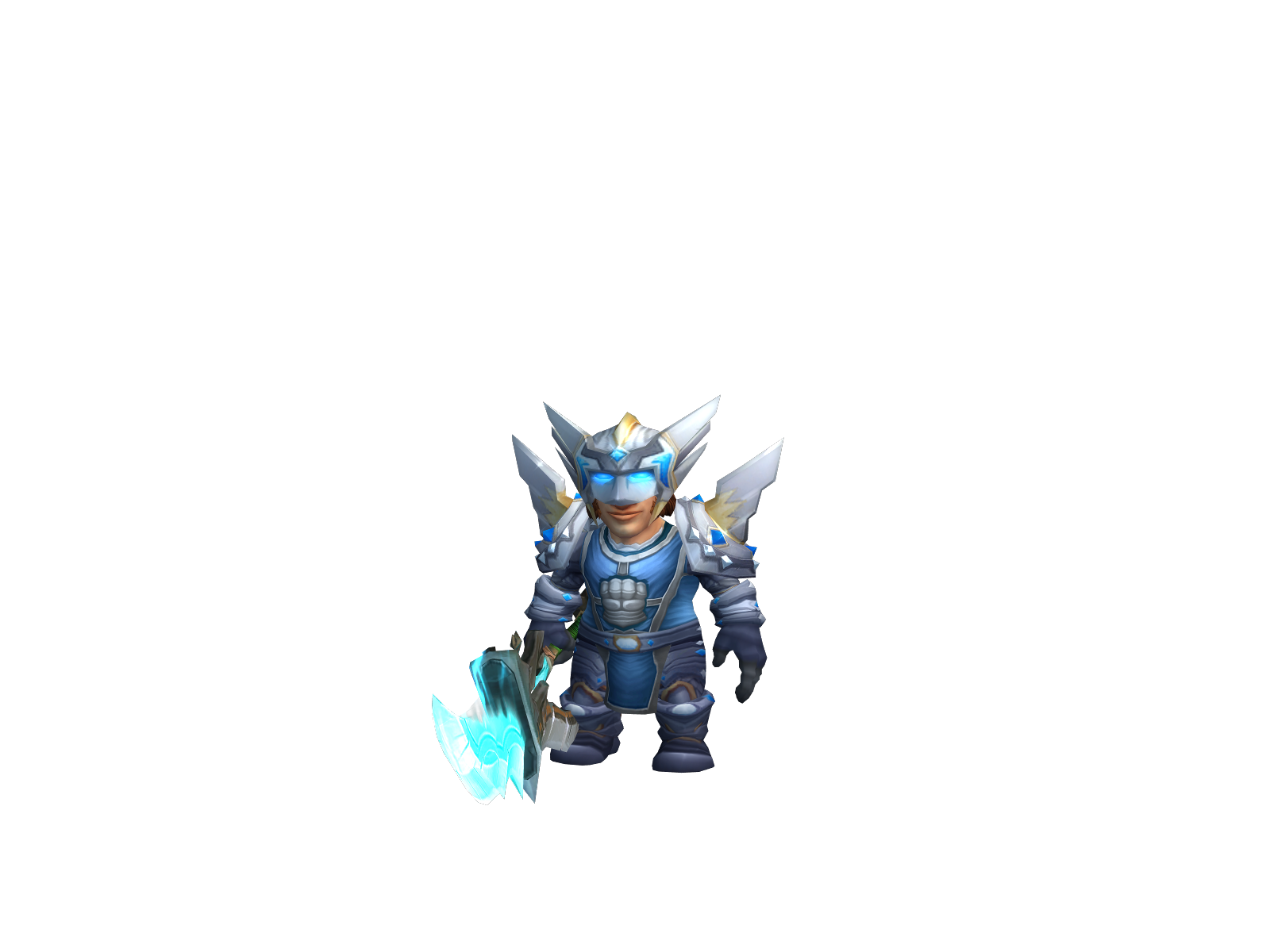Bandobras 3D character render