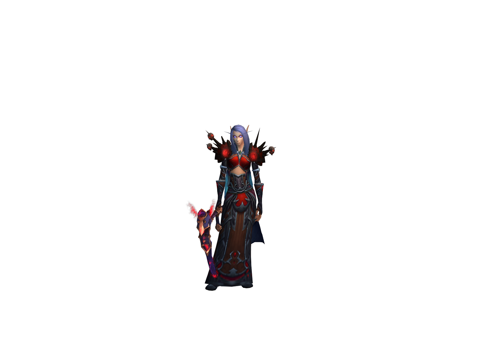 Xoriane 3D character render
