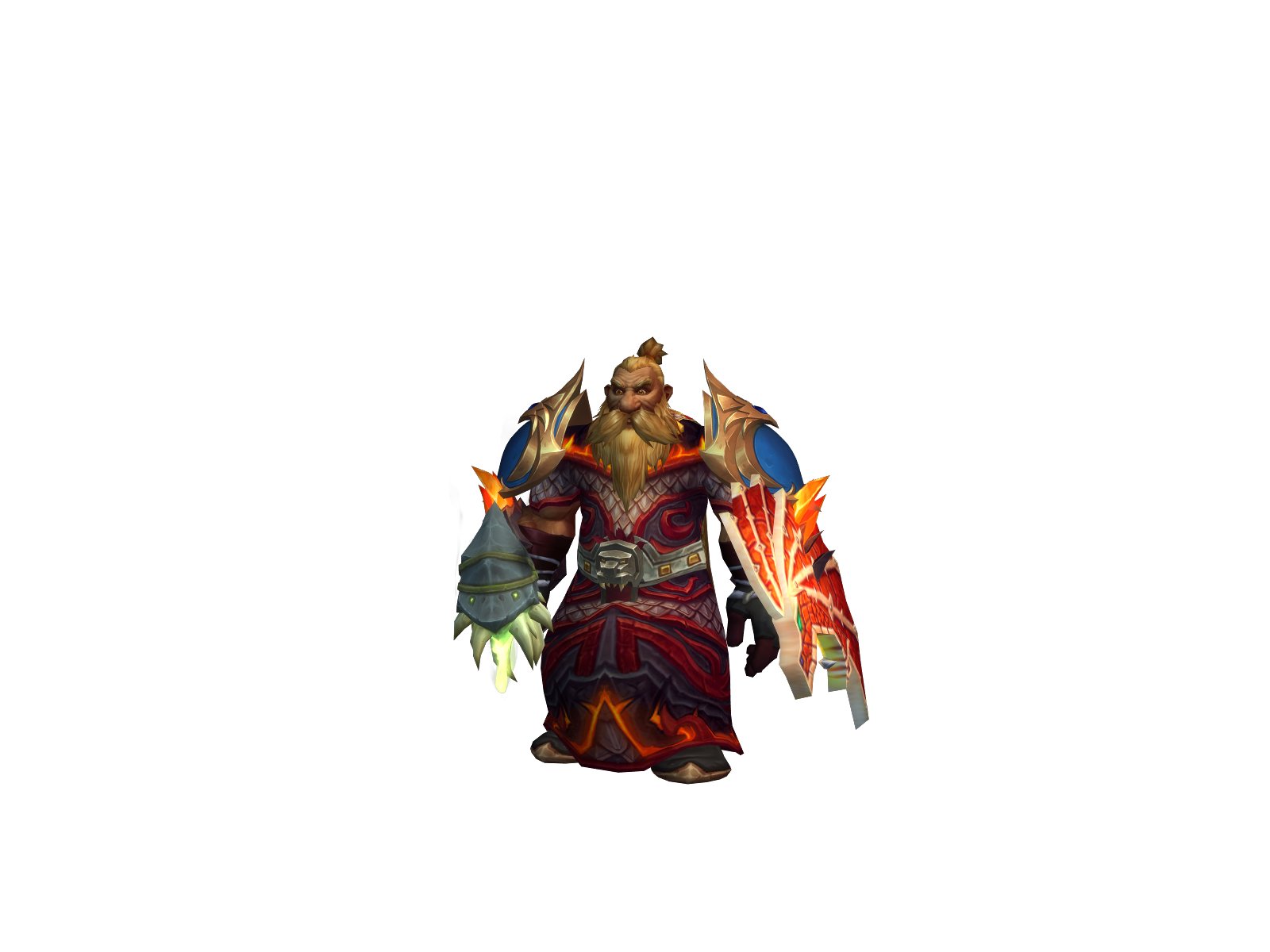 Bojax 3D character render