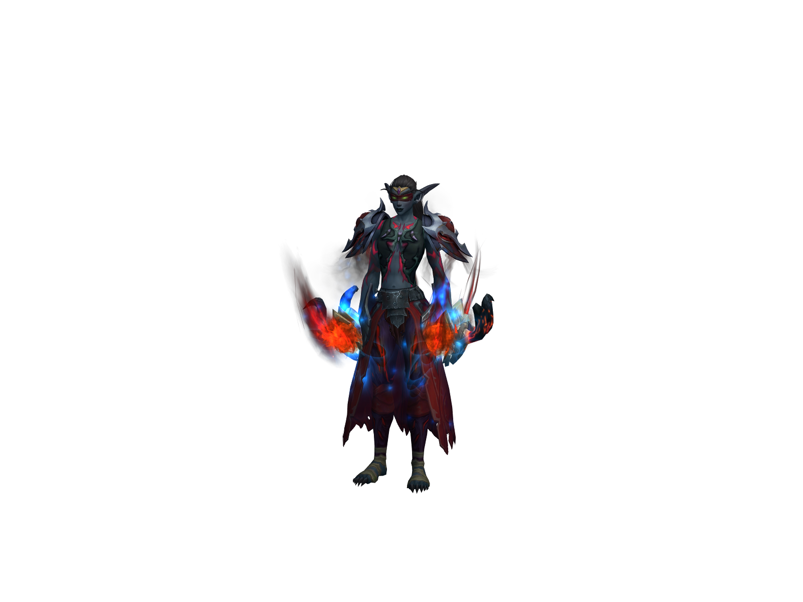 Cruixia 3D character render