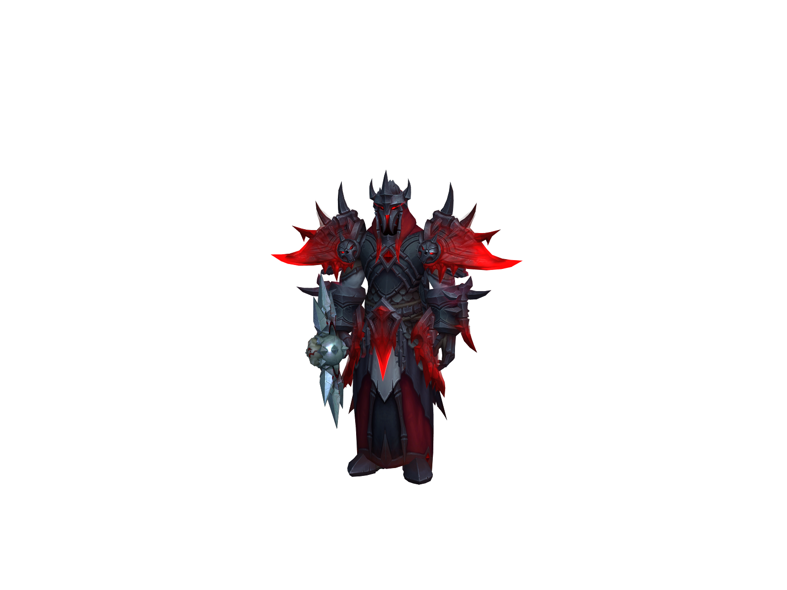 Atrophy 3D character render