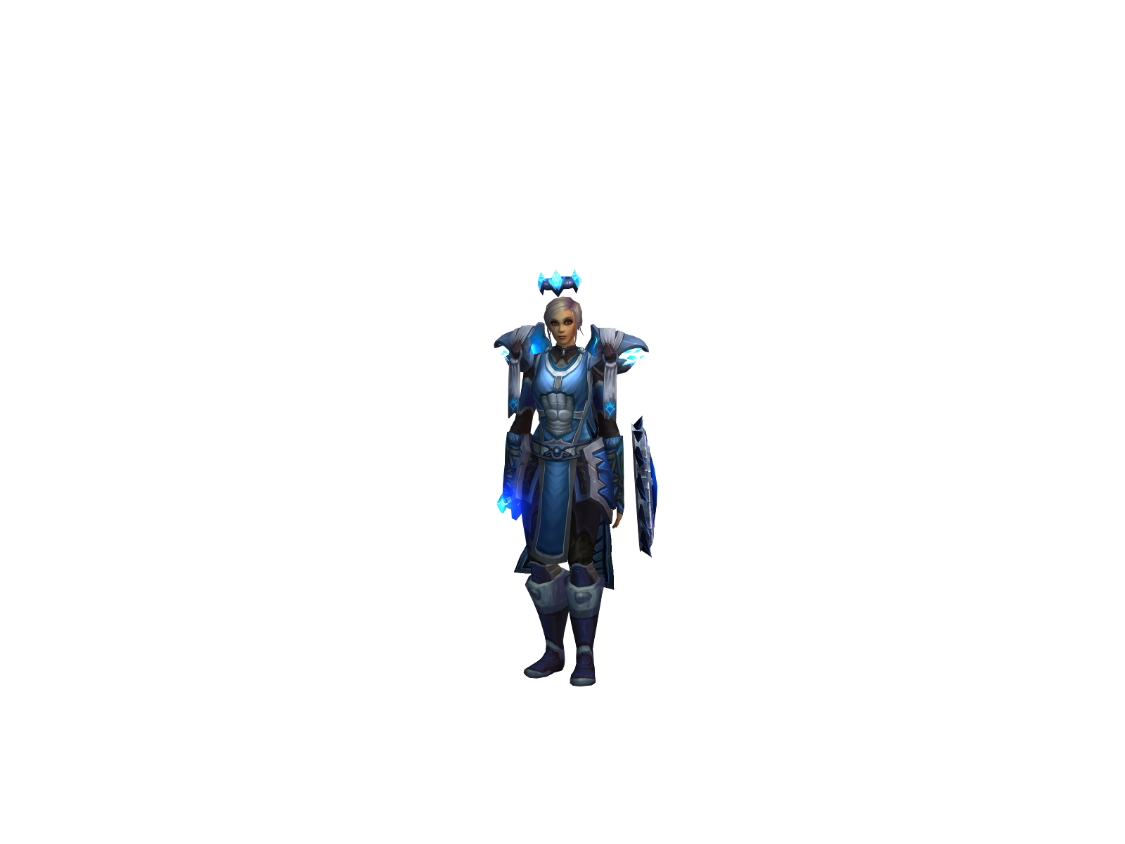 Seelah 3D character render