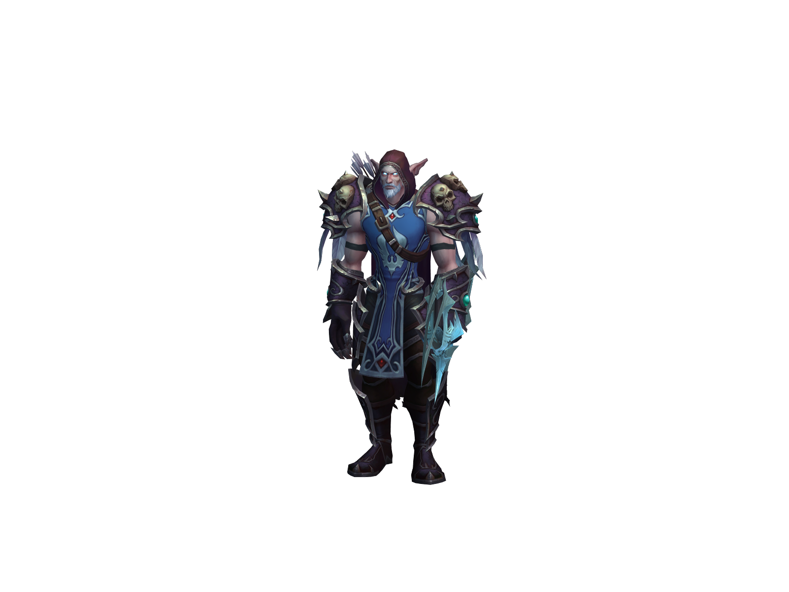 Hruzduk 3D character render