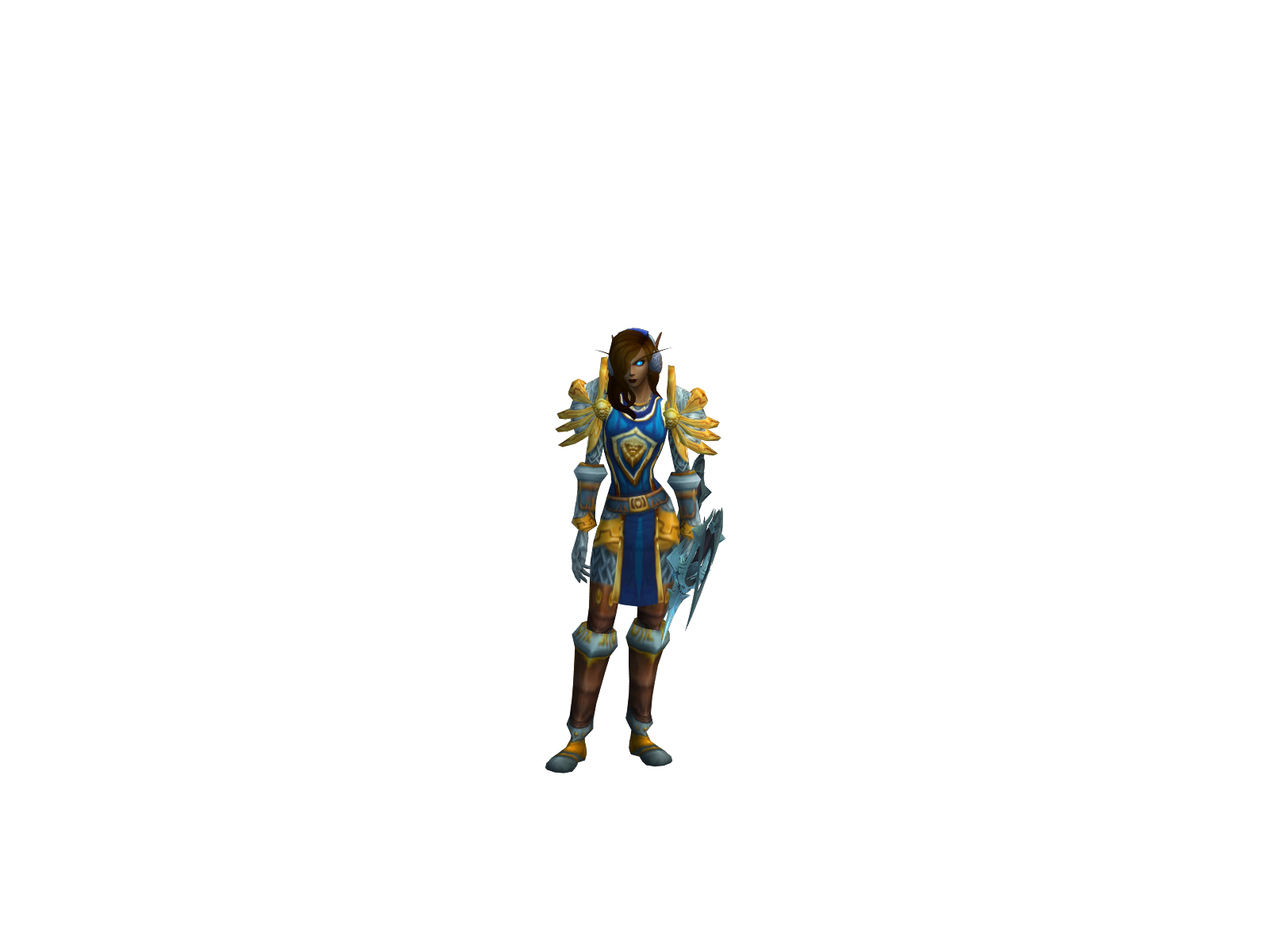 Nafirya 3D character render