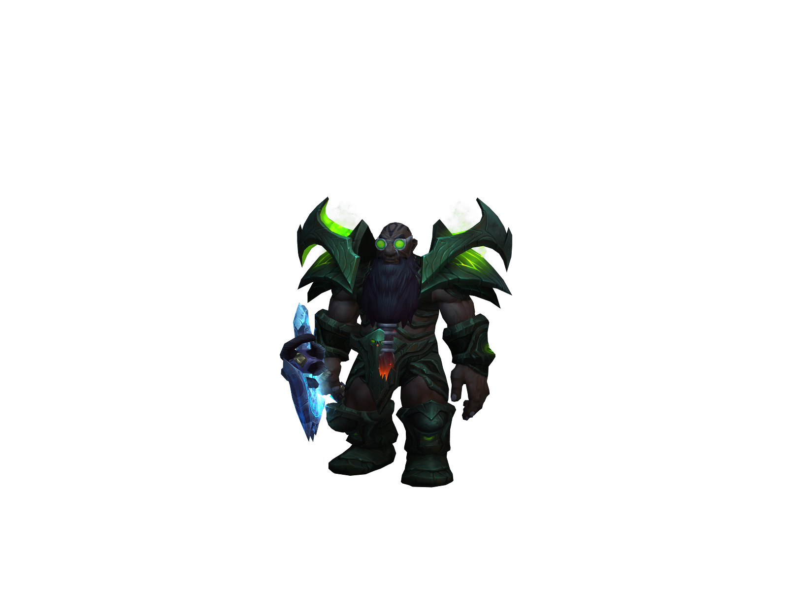 Dewí 3D character render